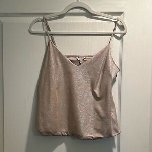 Guess women’s camisole top gold beige medium